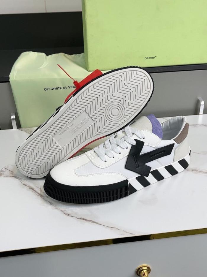 OFF-WHITE New Vulcanized Low White Black Grey Lilac