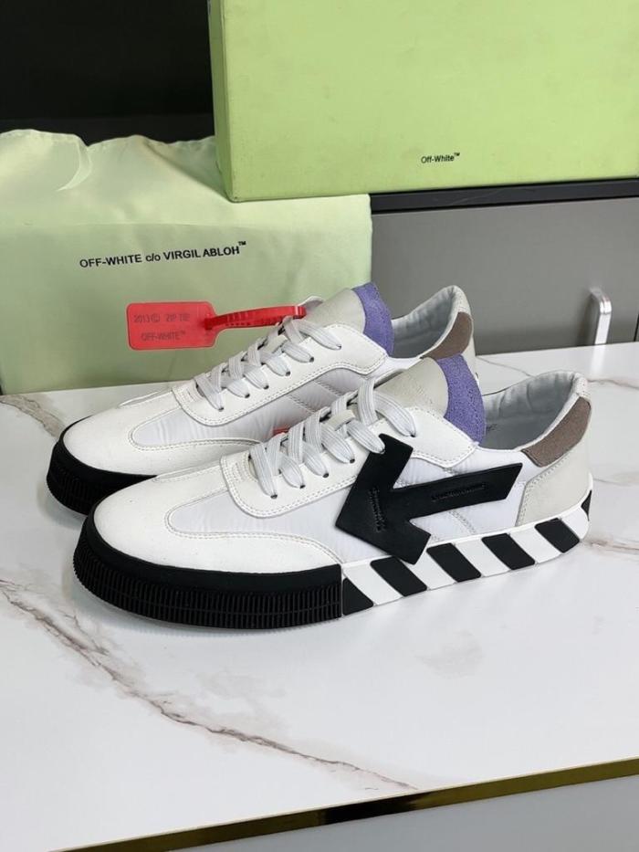 OFF-WHITE New Vulcanized Low White Black Grey Lilac