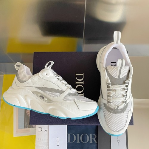 Dior B22 White Silver Blue