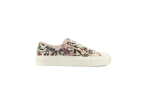 Dior Walk'N'Dior Rosa Mutabilis Embroidered