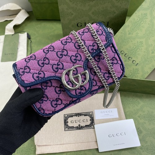  Handbag   Gucci  476433  size 16.5*10.2*5.1 cm