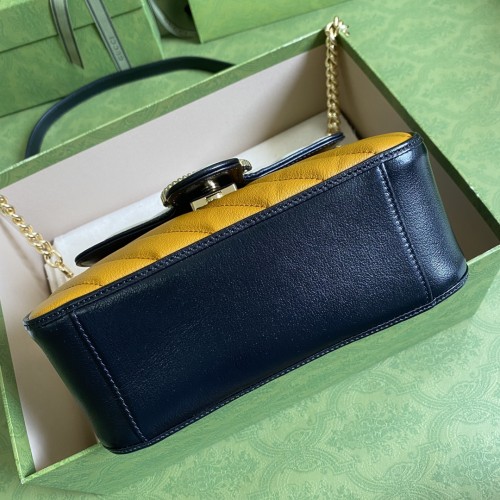  Handbag   Gucci   583571   size  21*15.5*8  cm
