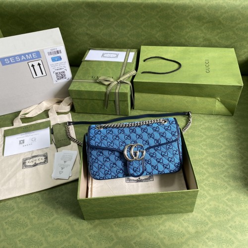  Handbag  Gucci  443497  size   26*15*7  cm