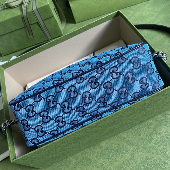  Handbag   Gucci  447632   size  24*12*7  cm