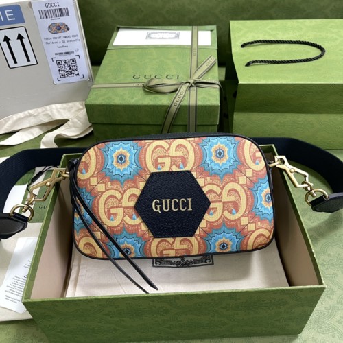  Handbag  Gucci  476466  size  24*14.5*7  cm  