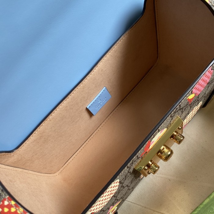  Handbag   Gucci  603221   size   24*17*10  cm 
