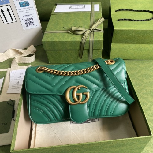  Handbag    Gucci  443497  size  26*15*7  cm