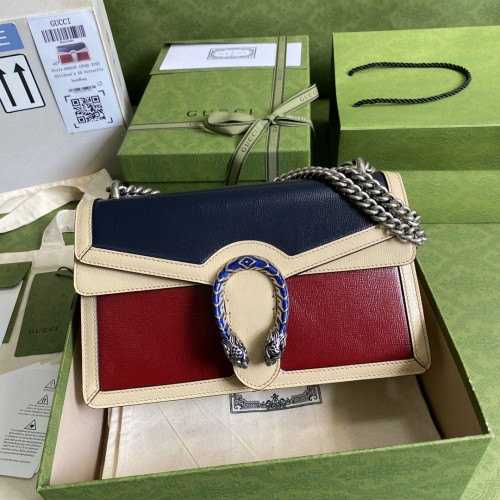  Handbag   Gucci  400249  size  28*17*9  cm