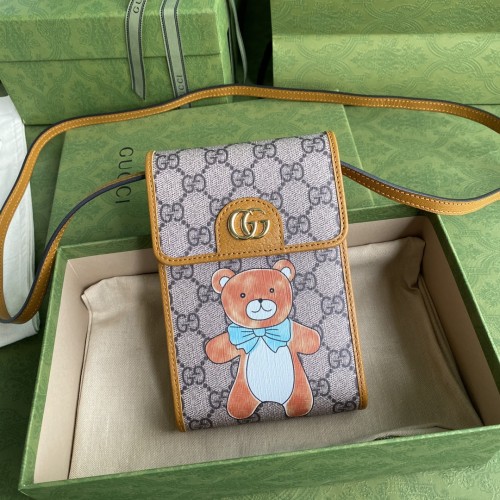  Handbag   Gucci  660161  size  11.5*18*3.5  cm