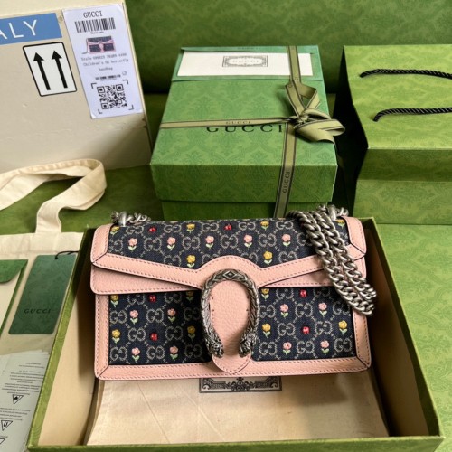  Handbag   Gucci  499623  size   25*13.5*7  cm