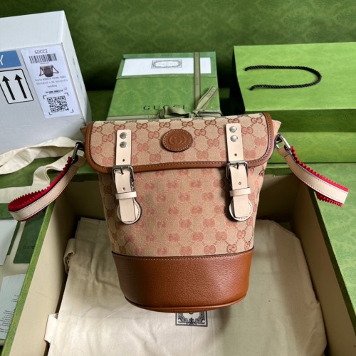  Handbag   Gucci  630819  size  24*27*11  cm