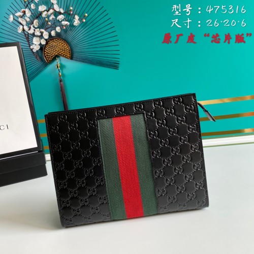  Handbag   Gucci   475316  size  26*20*6   cm