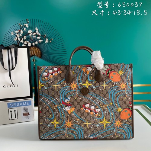  Handbag    Gucci  650037  size  43*34*18.5   cm