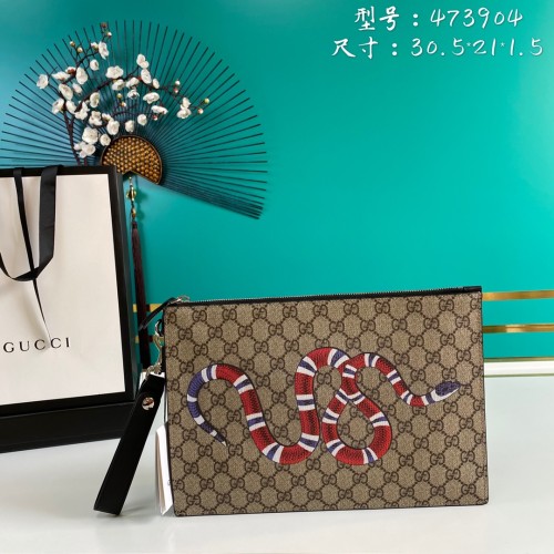  Handbag    Gucci   473904  size    30.5*21*1.5  cm