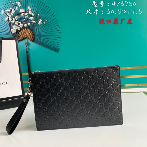  Handbag   Gucci   473950  size  30.5*21*1.5   cm
