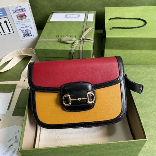  Handbag   Gucci  602204  size 25*18*8  cm 