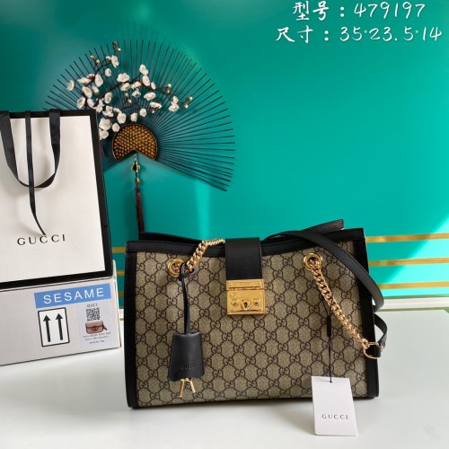  Handbag    Gucci   479197   size  35*23.5*14   cm