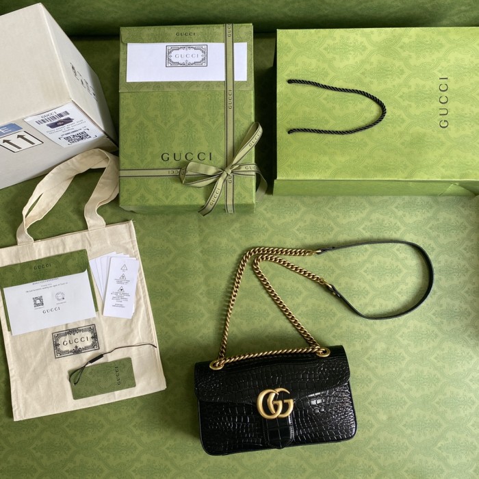 Handbag  Gucci 443497 size 26*15*7 cm