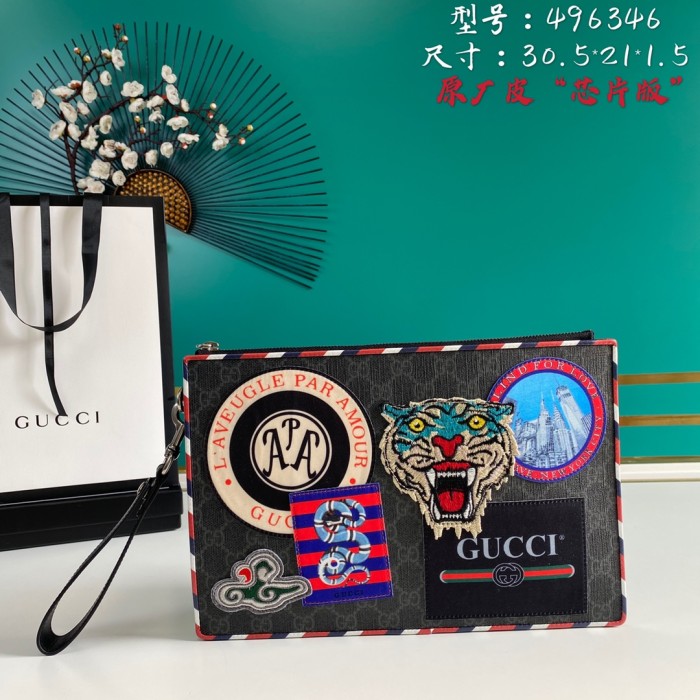 Handbag  Gucci 496346 size 30.5*21*1.5 cm