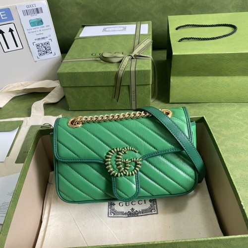  Handbag    Gucci   446744   size  22*14*6  cm