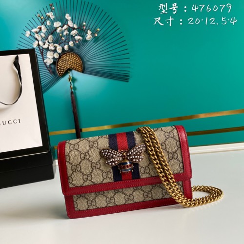  Handbag  Gucci  476079 size 20*12.5*4 cm