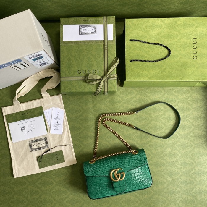  Handbag  Gucci 443497 size 26*15*7 cm