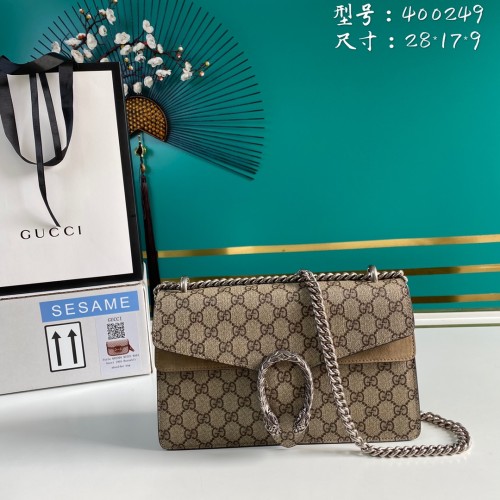  Handbag   Gucci 400249 size 28*17*9 cm