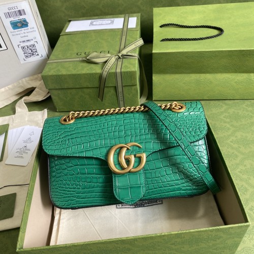  Handbag  Gucci 443497 size 26*15*7 cm