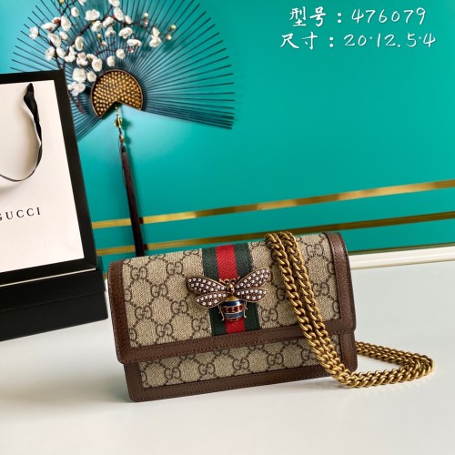  Handbag  Gucci 476079  size 20*12.5*4 cm
