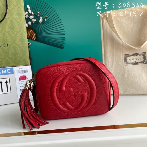  Handbag  Gucci  308364 size 22*15*7  cm