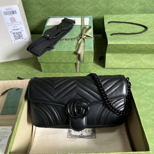  Handbag   Gucci  734814  size  26.5*13*7  cm