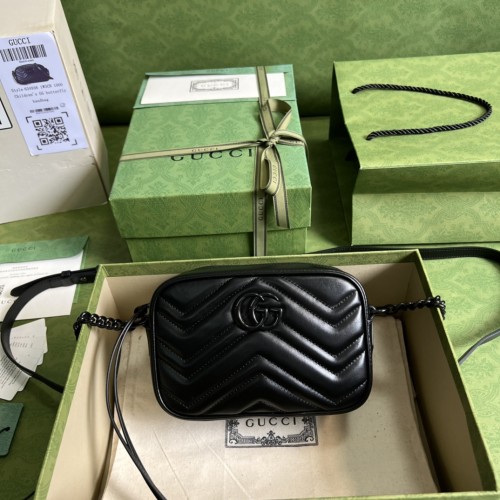  Handbag   Gucci  634936  size 18*12*6 cm