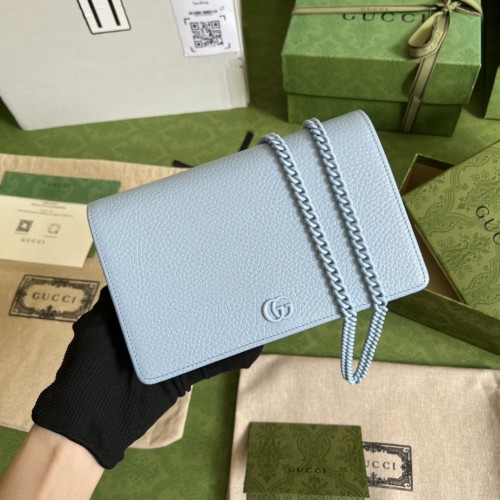  Handbag   Gucci  497985  size  20*12.5*4  cm