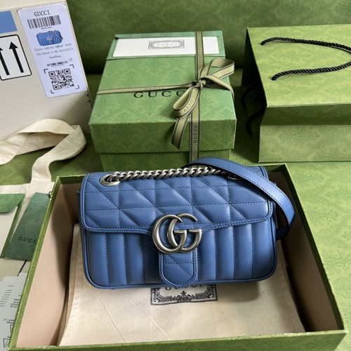  Handbag   Gucci  446744  size  23*14*6 cm