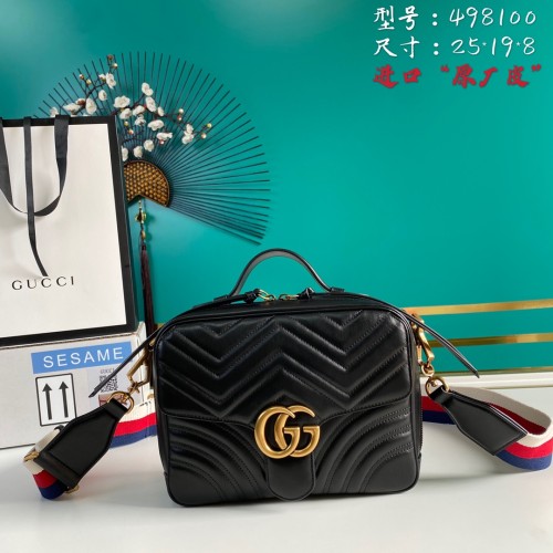  Handbag  Gucci  498100 size  25*19*8  cm