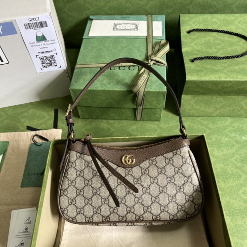  Handbag   Gucci  735145  size  25*15*6.5 cm