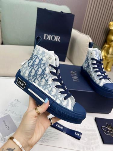 Dior B23 High Top Blue Oblique