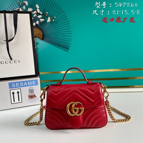 Handbag   Gucci  547260 size 21*15.5*8 cm
