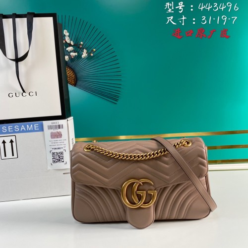  Handbag  Gucci 443496 size 31*19*7 cm