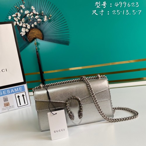 Handbag  Gucci   499623  size  25*13.5*7  cm