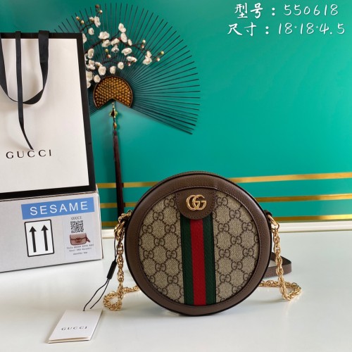  Handbag   Gucci  550618 size 18*18*4.5 cm