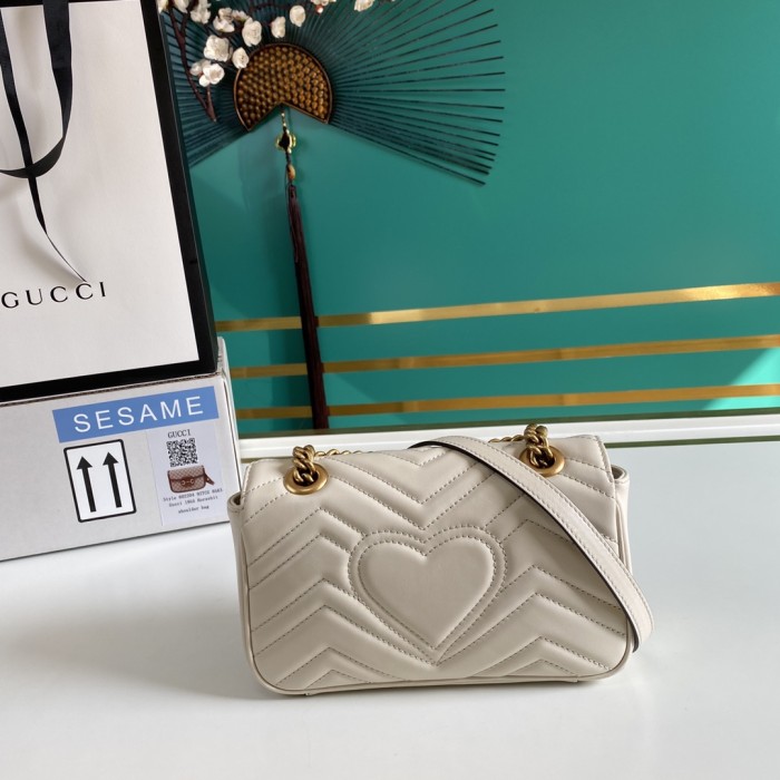  Handbag  Gucci 446744  size  23*14*6  cm
