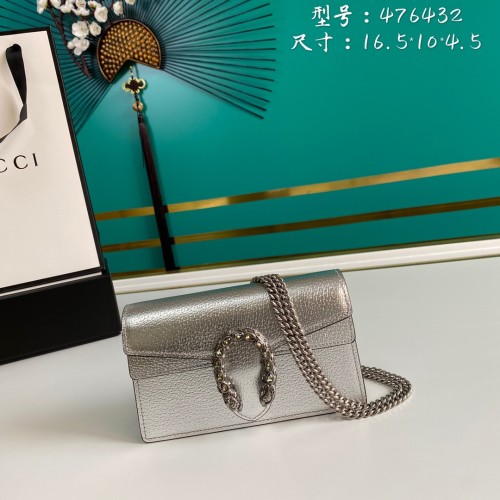  Handbag   Gucci  476432  size  16.5*10.4.5  cm
