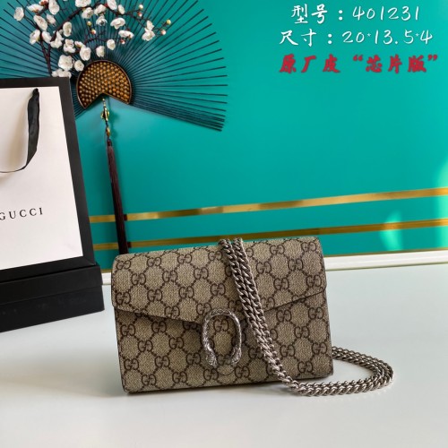  Handbag  Gucci 401231 size  20*13.5*4  cm