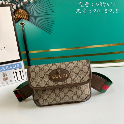  Handbag  Gucci  489617  size 20*13*2.5  cm