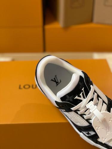 Louis Vuitton LV Trainer White Black