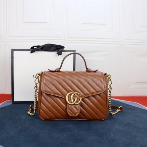 Handbag  Gucci  498110  size  26.5X19.5X11 cm