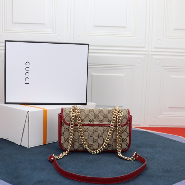 Handbag  Gucci  446744 size 23-14-6  cm
