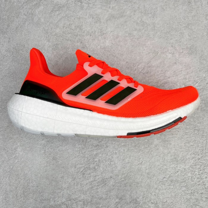 adidas Ultra Boost Light Solar Red Black White