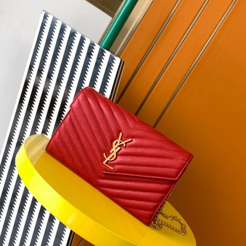 Handbags SAINT LAURENT 377828 size 22.5x14x4 cm